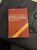 Robert&#39;s Rules Of Order Newly Revised by Henry Martyn Robert 1981 Hardcover - £4.26 GBP