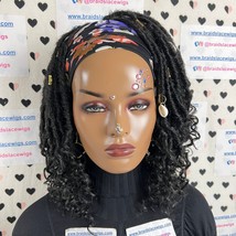 Short Faux Locs Headband Wigs For Black Women With Accessories Included - £73.64 GBP