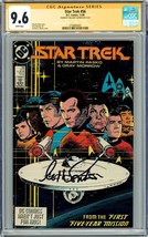 William Shatner SIGNED CGC SS 9.6 Star Trek #56 DC Last Issue Classic Cover Art - £589.60 GBP