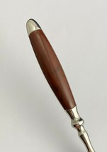 Hampton Silversmiths HSV63 Stainless Sugar Spoon Shell Brown Handle Knobby - £6.80 GBP