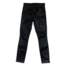 MOTHER Denim The Swooner Ankle Skinny Jeans &quot;Wet Paint&quot; Black  - Size 29 - £49.40 GBP