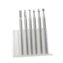 Luo ke 6 Pcs 3/32 Inch Shank Tungsten Steel Engraving Router, 2.3mm Carv... - $10.99
