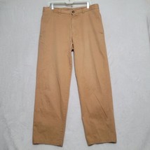 Vtg LACOSTE Men's Chino Pants Sz 34/30 Tan Casual - $28.87