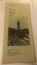 Vintage Tybee Island Brochure Georgia BRO6 - $9.89