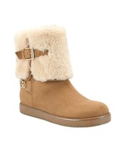 GBG Los Angeles Women&#39;s Aleya Faux Fur Winter Boots B4HP - £22.54 GBP