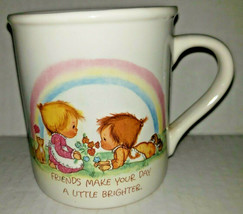 Vintage Hallmark Betsey Clark 1983 &quot;Friends Make Your Day A Little Brigh... - £21.17 GBP