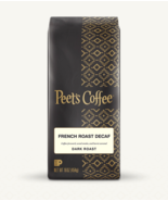 Peet&#39;s Fresh Roasted Coffee Whole Beans &amp; Grinds - Decaf French Roast - £31.87 GBP