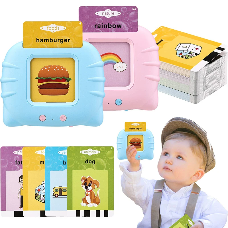 Kids Toys Sight Words Games Talking Flash Cards Learning English Machine - £11.93 GBP+
