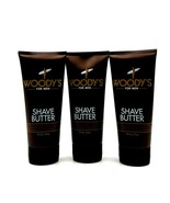 Woody&#39;s For Men Shave Butter 6 oz-3 Pack - $44.95