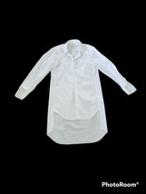 Comme de Garcons white asymmetrical White Button Up Shirt XS - £93.26 GBP