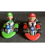 Nintendo Super Mario Kart Mario &amp; Luigi Collectible Cars- 2016 DecoPac - $8.05