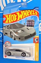 Hot Wheels Factory Set 2022 HW Turbo &#39;94 Bugatti EB110 SS Silver Ryu&#39;s Rides - £3.10 GBP