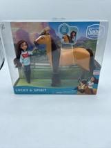 DreamWorks Spirit Riding Free - Lucky &amp; Spirit Doll &amp; Horse NIB - £14.41 GBP