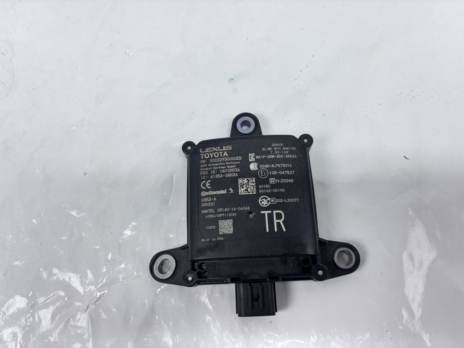OEM  88162-0c100 2022 2023 2024 Toyota Ttundra Rear Blind Spot Radar Sensor - $175.00