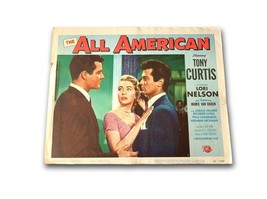 &quot;The All American&quot; Original 11x14 Authentic Lobby Card Poster Photo 1953 Curtis - £27.14 GBP