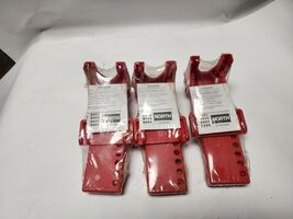 Lot of 3 North by Honeywell BS02R Ball Valve Lockout, 1-1/2 in. to 2-1/2... - $69.99