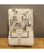 Mary Jane’s Home Farm Vintage Treasure Standard Quilted Sham Ivory 26&quot; x... - £16.71 GBP