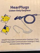Hearplugs Listen Only Earpiece With 3.5MM Mono Plug Kit - $49.49