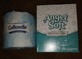 Cottonelle 2-Ply Toilet Paper &amp; Angel Soft 2-Ply Facial Tissue - £1.59 GBP