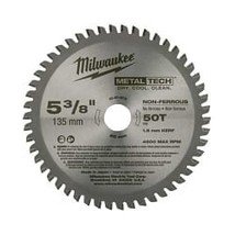 Milwaukee Tool 5-3/8" Aluminum Cutting Circular Saw Blade - $1,881.72 MXN