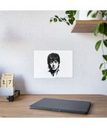 Glossy Paul McCartney Black and White Portrait Poster - High-Quality Art... - £12.90 GBP+