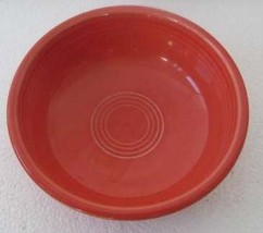 Fiesta Persimmon Round Collectible Soup Bowl 5 5/8&quot; by Homer Laughlin - £13.32 GBP