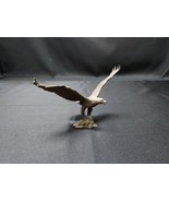 Vintage 1985 Avon Solid Brass Bronze Americana Eagle Statuette Figurine  - $14.37