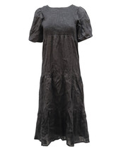 Faithfull The Brand Alberte Midi Dress In Rayon Women Black Xs - $108.30