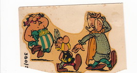 Decalcomania anni 60 Asterix Obelix telecalco Jesco con bardo Assurancetourix - £10.20 GBP