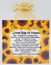 Little Bag of Hope - Unique Sentimental Novelty Gift &amp; Greetings Card Al... - $8.25