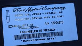 2002 Lincoln Fleetwood Town Car Tonneau Cover Control Module 2C6T-14B450-AE image 2