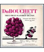 1950s DuBouchett True Fruit Flavored Brandy PRINT AD Blackberry Flavored... - $5.32 CAD