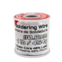Installation Solutions 1 LB Spool of 60% Rosin Core 40% Lead Solder 0.8mm - $50.99
