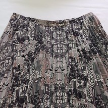 Joanna Plus Women's Black & Gray Pleated Skirt Woman's Size 1X Measured Waist 36 image 6