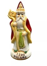 Trim-A-Tree Collectible Saint Nicholas As Bishop 1909 Poland 5&quot; x 2&quot; Porcelain - £9.18 GBP