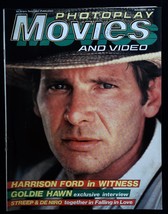 Photoplay Movies &amp; Video Magazine June 1985 mbox1444 Harrison Ford - £4.90 GBP