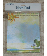 LEANIN TREE &quot;Wherever You Go, Bring Your Sunshine&quot;~Note Pad 60 sheets~#6... - £6.19 GBP