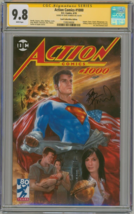 Cgc Ss 9.8 Dave Dorman Signed Action Comics #1000 Dc Superman Variant Cover Art - £126.60 GBP