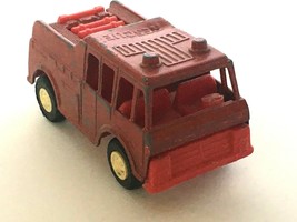 TootsieToy Rescue Equipment Truck Red Fire Engine Vintage Metal Plastic ... - £7.84 GBP