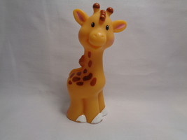 Little People Fisher Price Orange Brown Giraffe 2002 Mattel  - $1.82