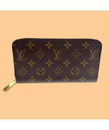 Authenticity Guarantee 
Louis Vuitton Zippy Wallet Monogram Rose Balleri... - $1,827.46
