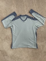 Vintage Patagonia Men&#39;s Blue Long Sleeve Base Shirt Outdoor Camp Hike Si... - $9.50