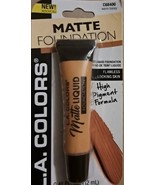L.A. Colors Warm Honey Matte Foundation C68400 4 pcs. - £16.59 GBP