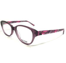 Kilter Petite Eyeglasses Frames K5008 505 PLUM Purple Pink Round 49-16-135 - £40.34 GBP
