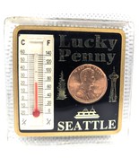 Seattle Lucky Penny Thermometer souvenir magnet for locker, toolbox, etc - €13,66 EUR