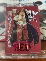 One Piece Anime Collectable Trading Card Shanks Insert Card 05 Movie Red Hair - £6.38 GBP
