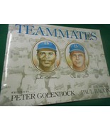 Collectible TEAMMATES Booklet- Jackie Robinson-Pee Wee Reese-Brooklyn Do... - £21.76 GBP