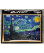 Jigsaw Puzzles for Adults 1000 Piece Cool Classic Starry Night 14 Plus - £15.90 GBP