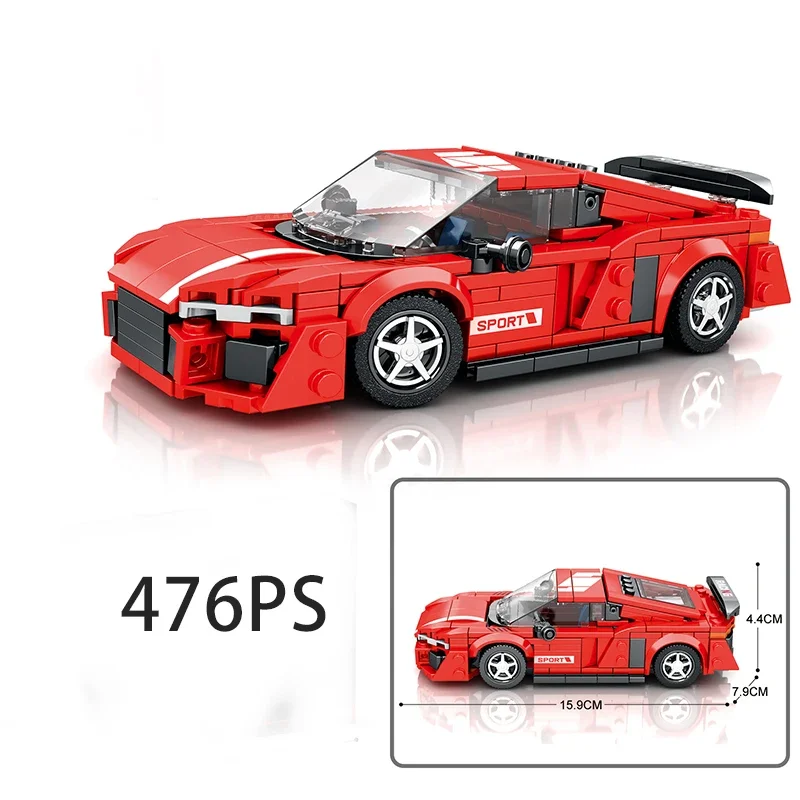 City Speed Champion Technical Car Sports Racing Car Vehicle Racer -681 413pcs - $19.35