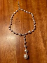Pink Beaded Necklace - $8.00